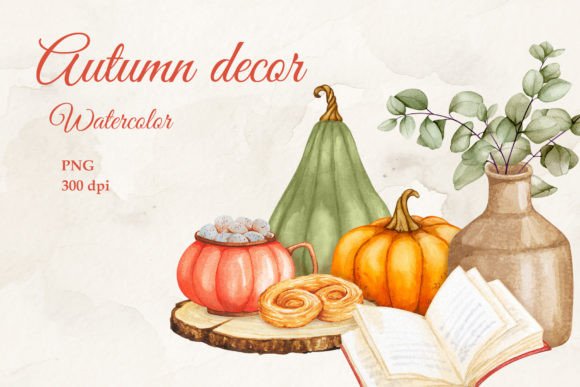 Download Autumn Decor. Sublimation. Clipart. PNG - Decor Collection
