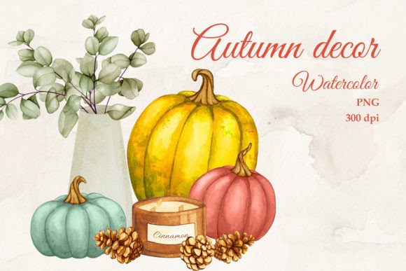 Download Autumn Decor. Sublimation. Clipart. PNG - Decor Collection