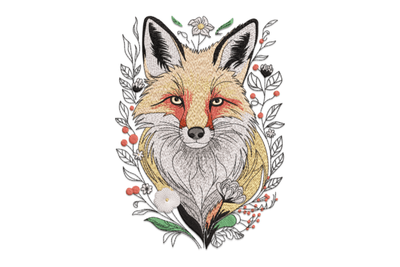 Download Fox and Flowers - Premium Resources