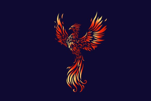 Download Phoenix Fire Bird Illustration - Bird illustration Collection