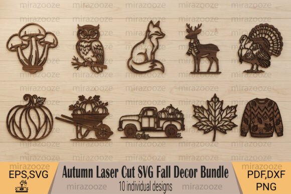 Download Autumn Laser Cut SVG Fall Decor Bundle - Decor Collection